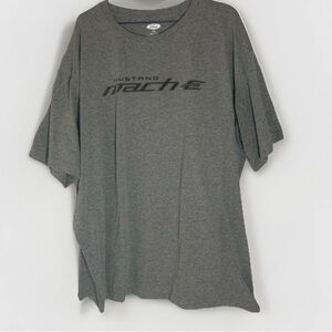 Ford Mustang Mach E T-shirt Tee Gray Ford Licensed OEM Adult 3XL Summer Relaxed